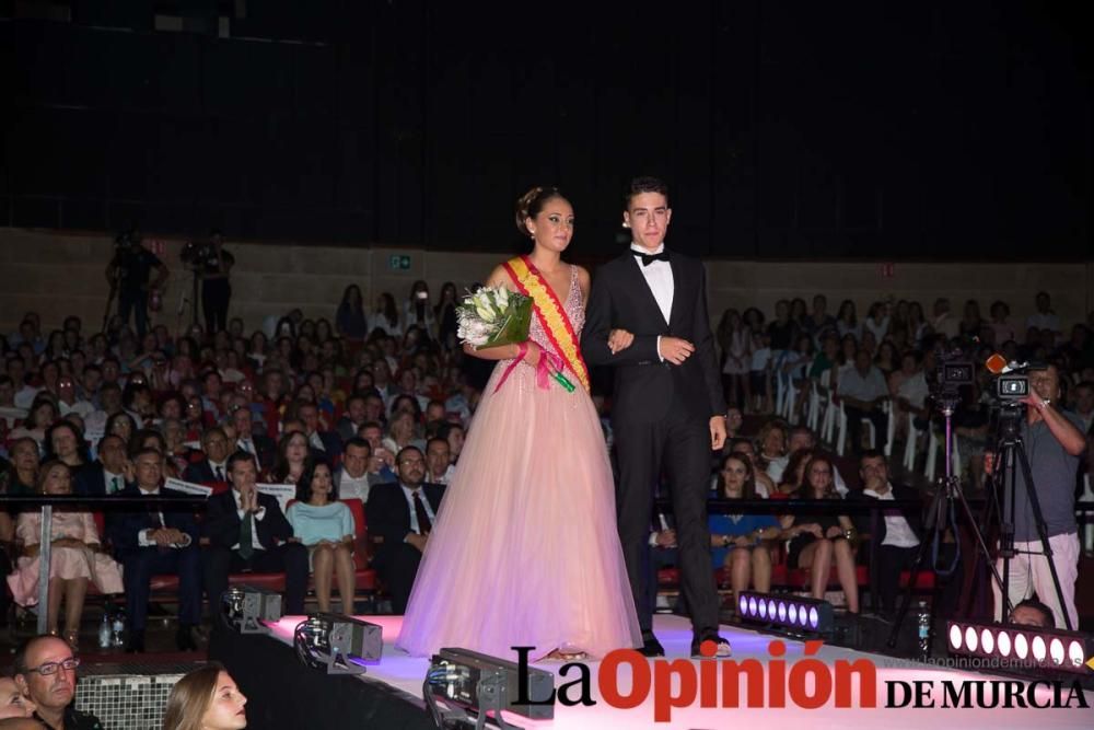 Coronación Reina de las Fiestas y pregón en Cehegí