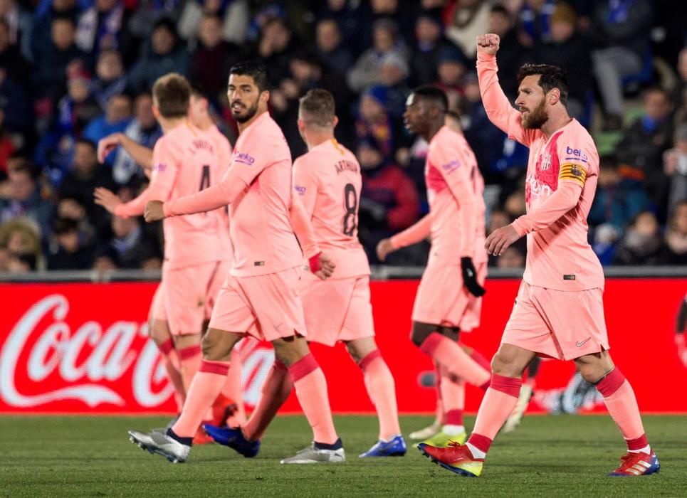 Las mejores imágenes del Getafe - Barcelona