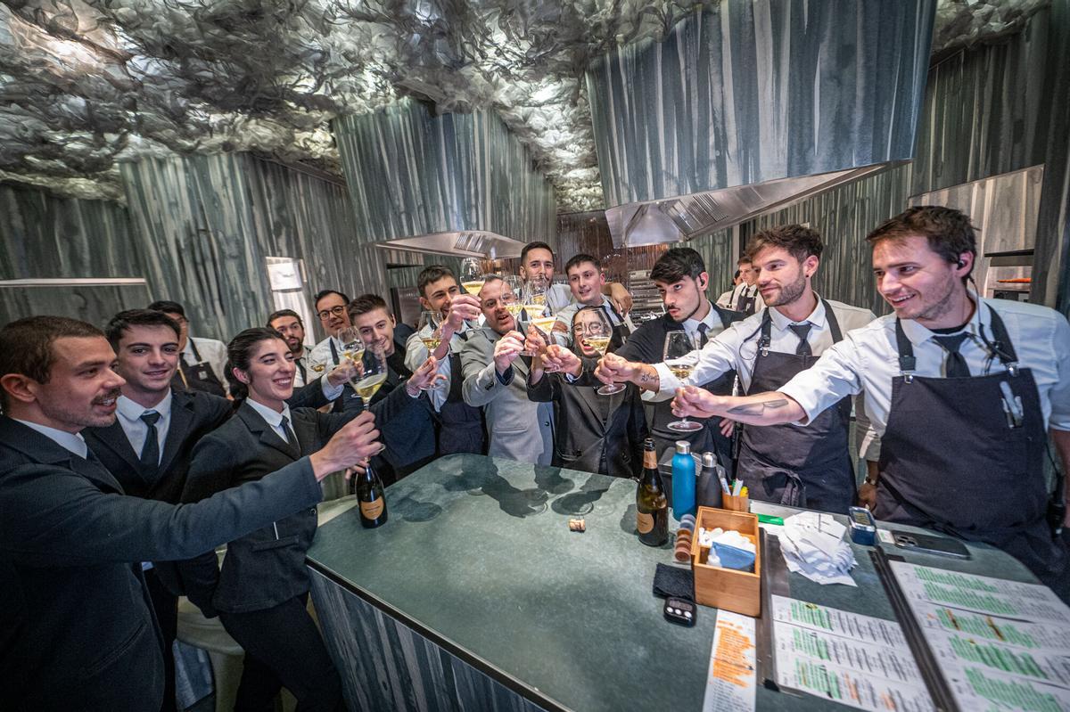 Celebración de la segunda estrella Michelin 2026 en el Restaurante Enigma