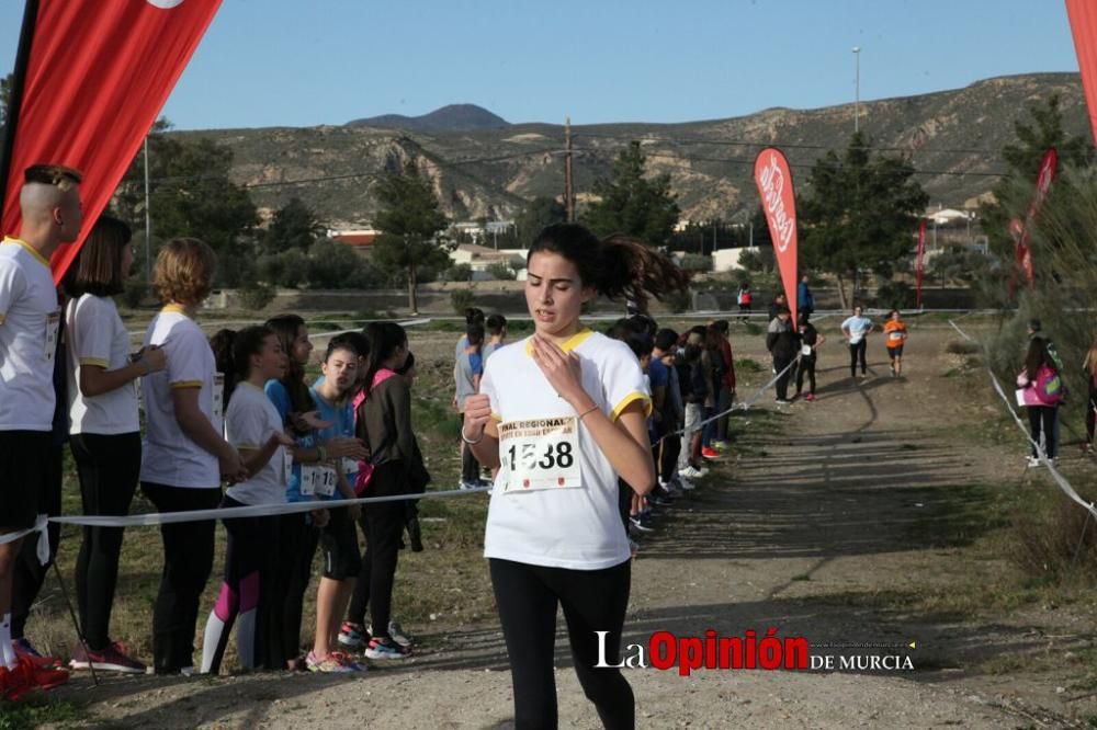 Final Regional Escolar de Cross de Campo a través