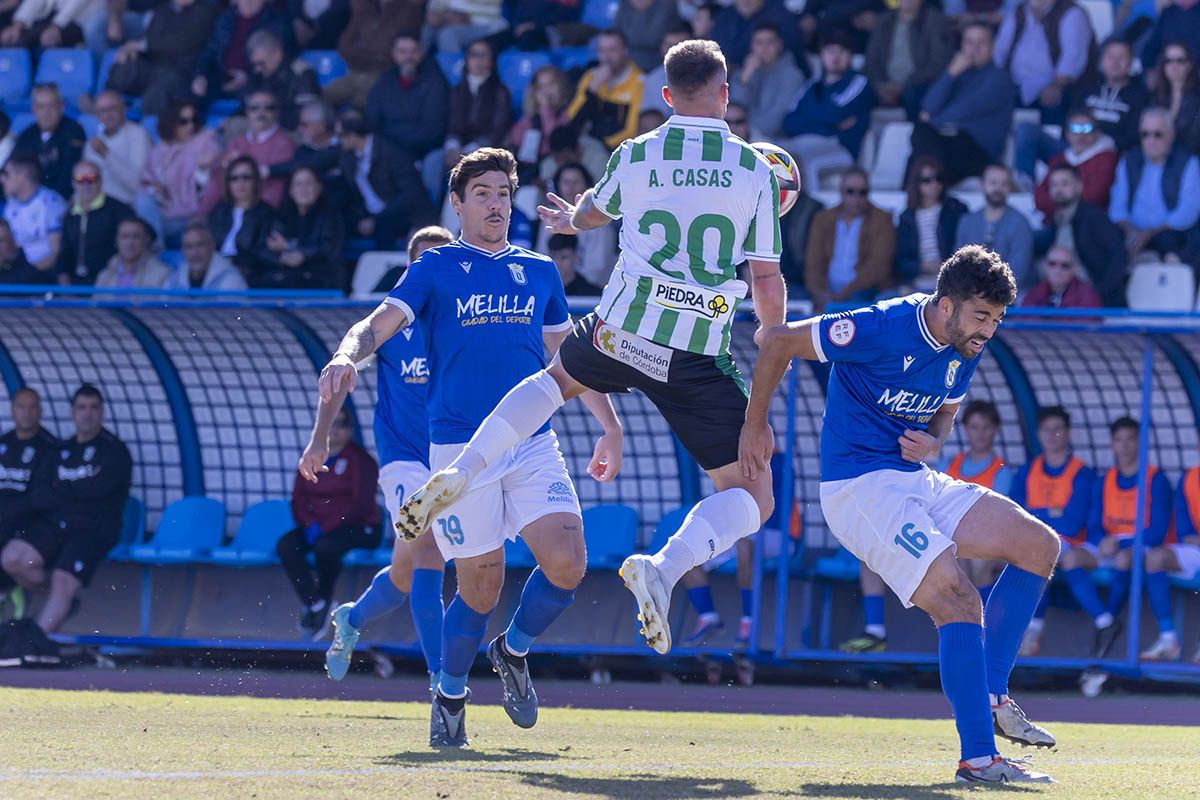 Melilla - Córdoba CF : el partido de Primera Federación, en imágenes