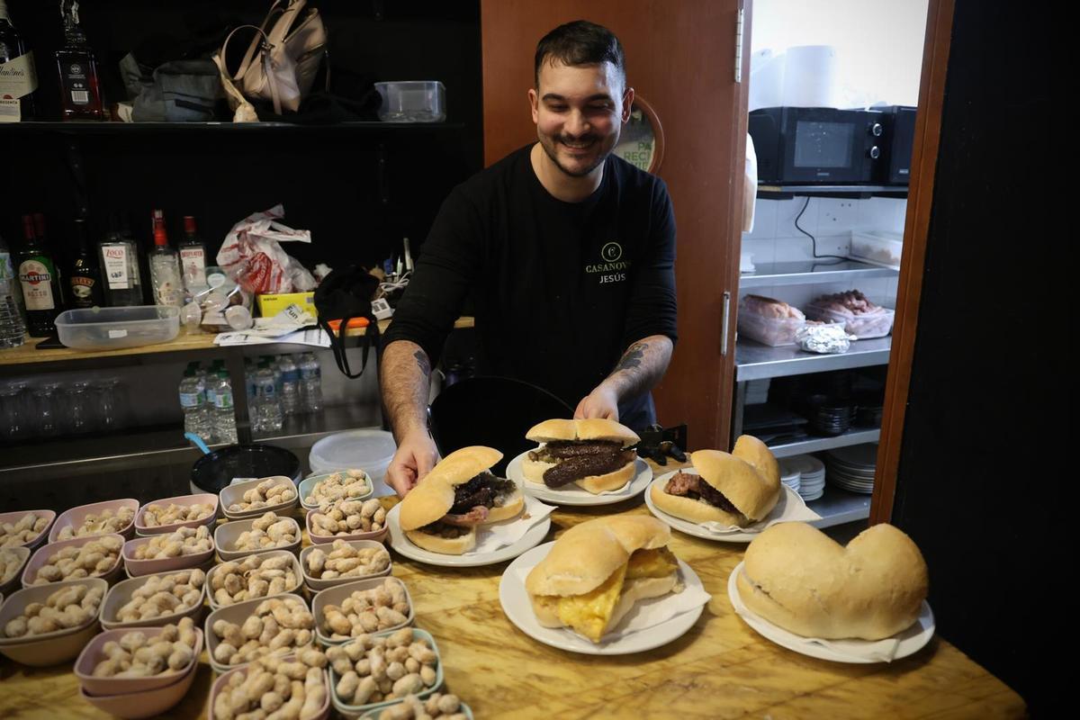Pataquetas preparadas.