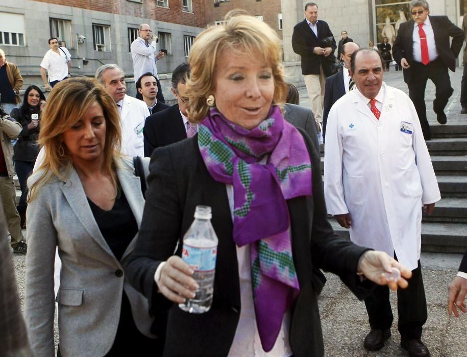 Aguirre anunció en 2011 que padecía cáncer de mama y fue operada el 24 de febrero de ese mismo año