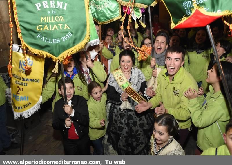 Entrega de premios a las gaiatas