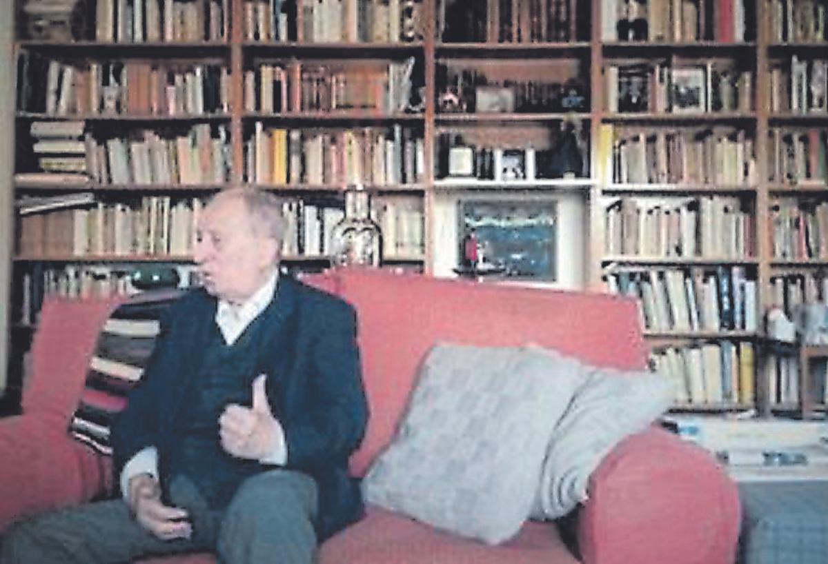 Agustín Andreu en su última etapa vital.