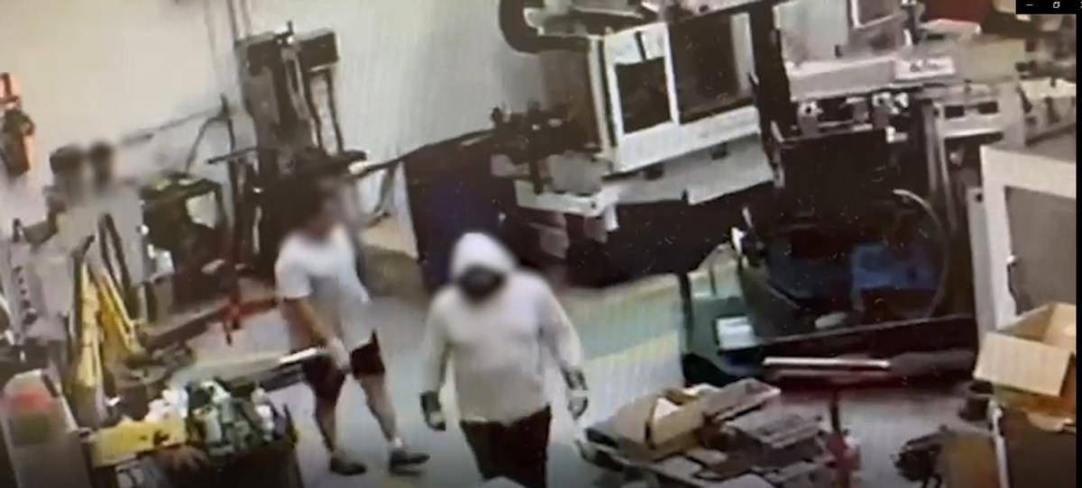 Captura del vídeo de la Guardia Civil dentro de la Operación Calderero