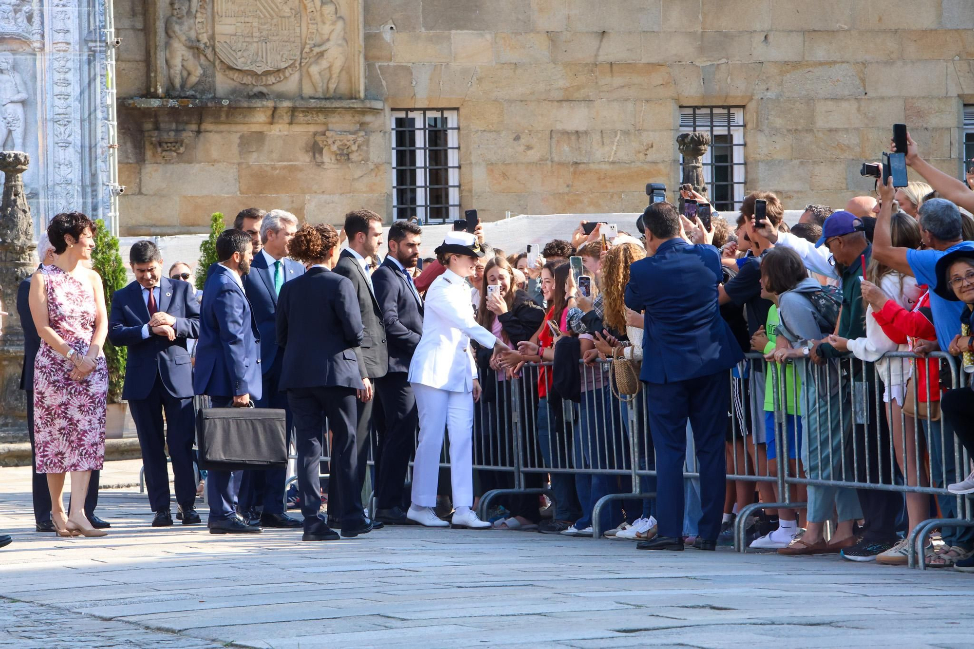La princesa Leonor recibe la Medalla de Galicia