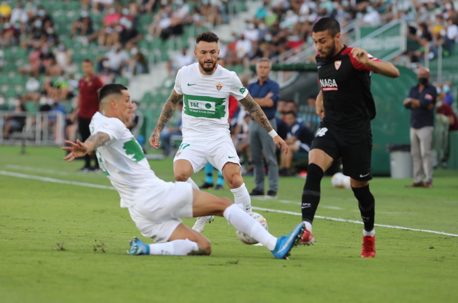 Las mejores imágenes del Elche - Sevilla