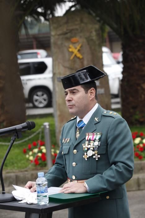 Fiesta de la Guardia Civil el día de su patrona en Gijón