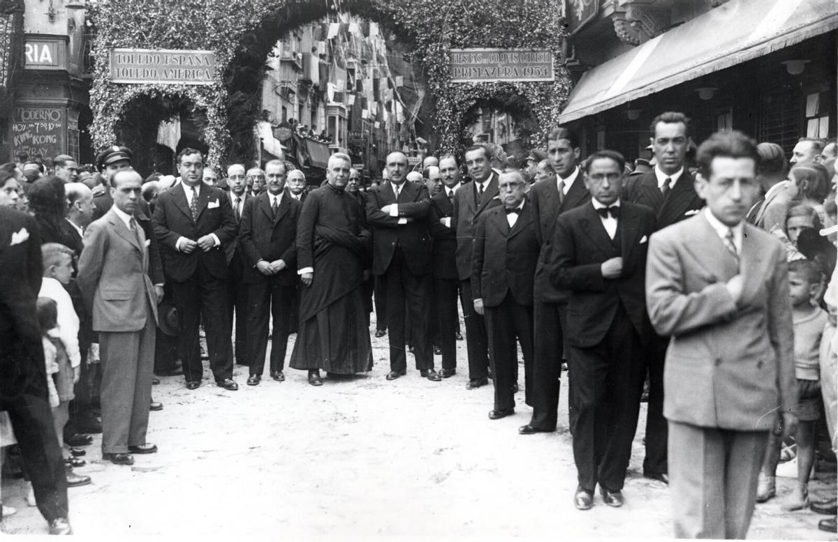 Visita de Toledo Ohio durante el Corpus de 1934