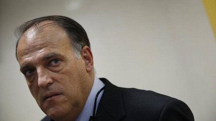 Tebas: &quot;Si los compañeros de vestuario denunciaran se podrían cortar&quot;