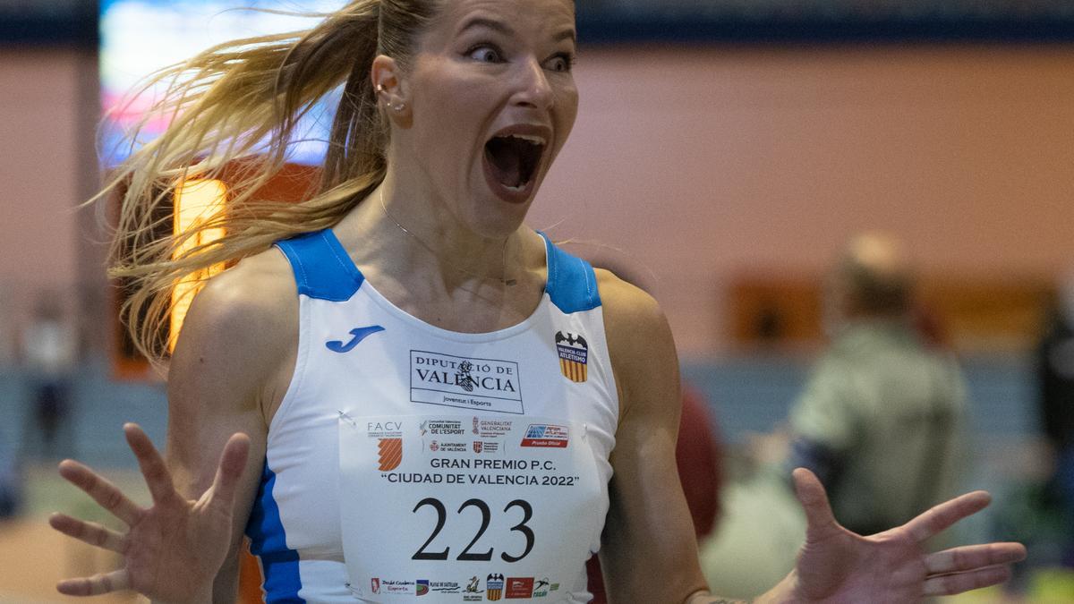 Morauskaite, atleta afincada en València, fue una de las protagonistas