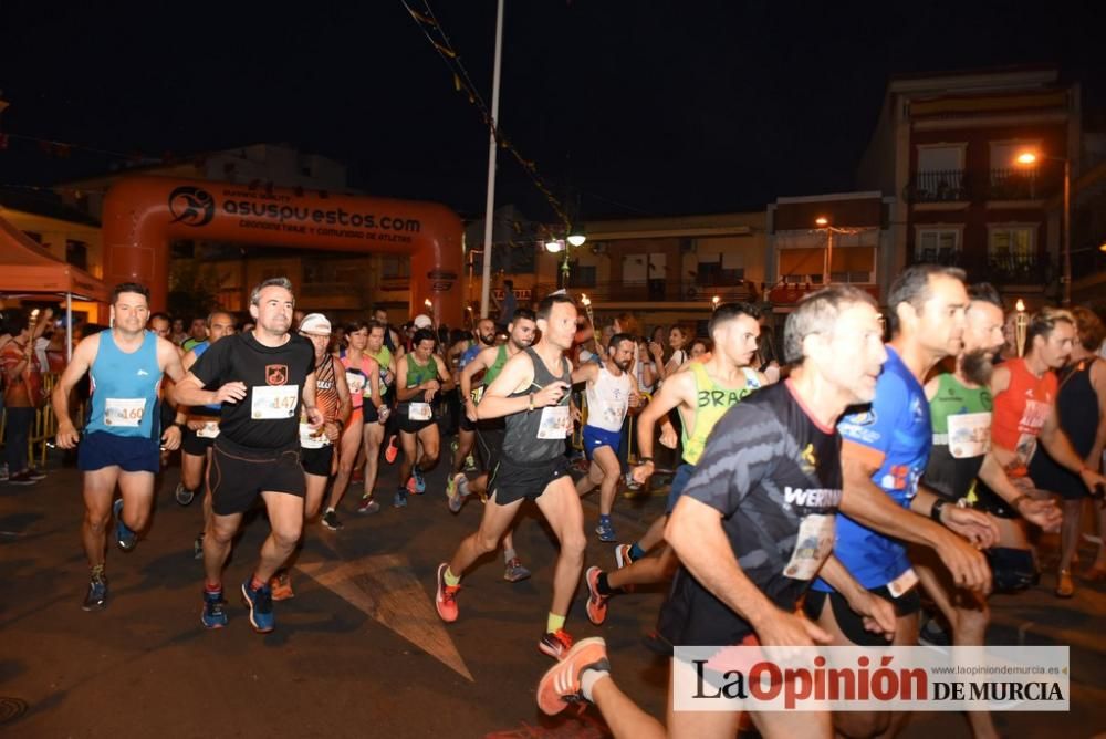 Carrera popular nocturna en Alquerías.