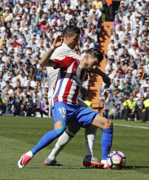 Imágenes del partido entre Real Madrid y Atlético.