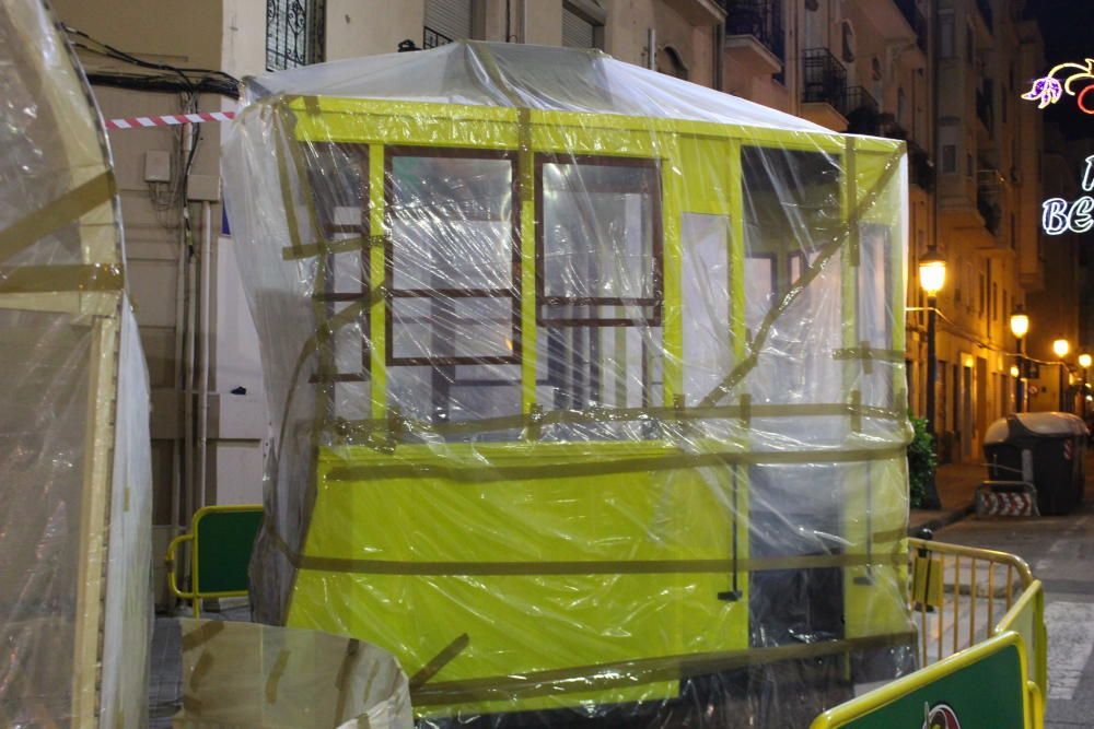 Dr. Sanchis Bergón-Turia, preparado para su "plantà al tombe", prevista para las siete de la tarde del domingo 10