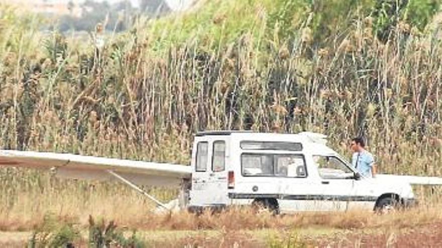 El piloto accidentado el sábado en la Llosa se recupera favorablemente en el hospital de Sagunt tras sufrir una fractura de pie y codo