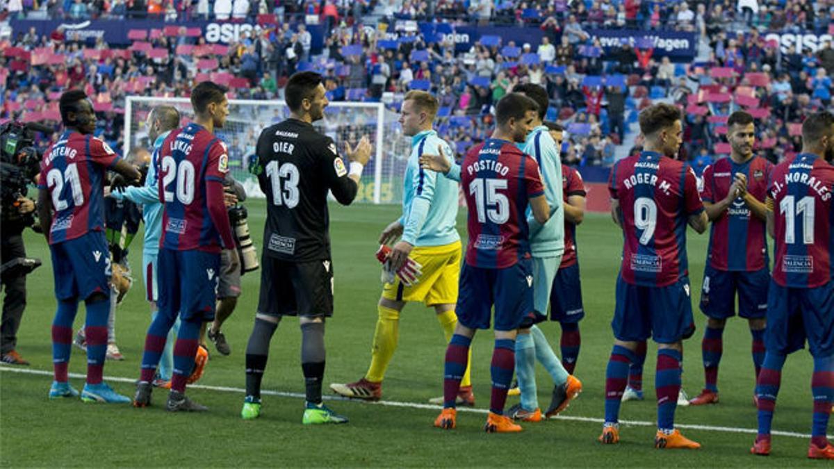 LALIGA | Levante - FC Barcelona (5-4): El pasillo del Levante