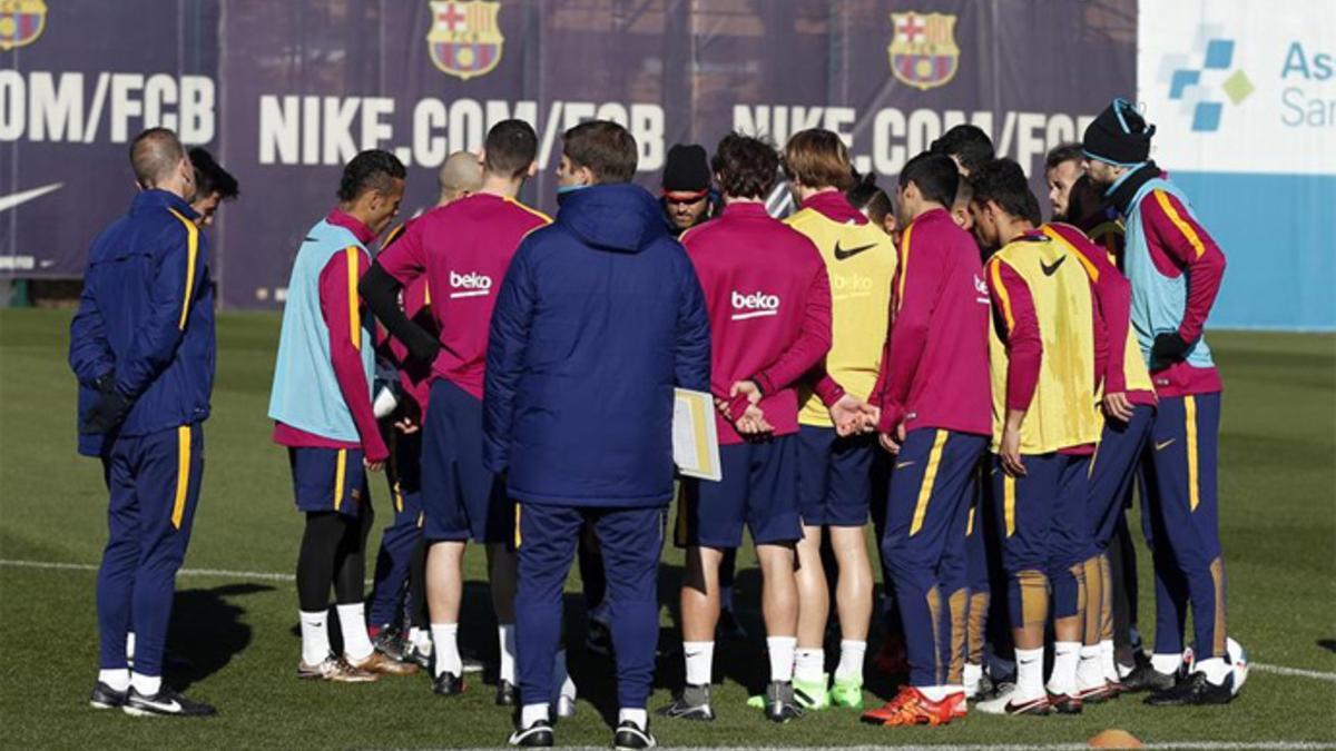 Luis Enrique los quiere a todos a punto para el clásico y para el resto de la temporada