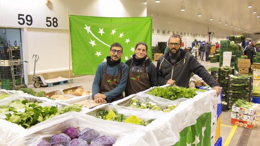 Puestos de agricultura ecológica en Mercavalencia