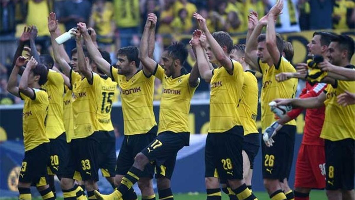 El Borussia de Dortmund, líder de la Bundesliga