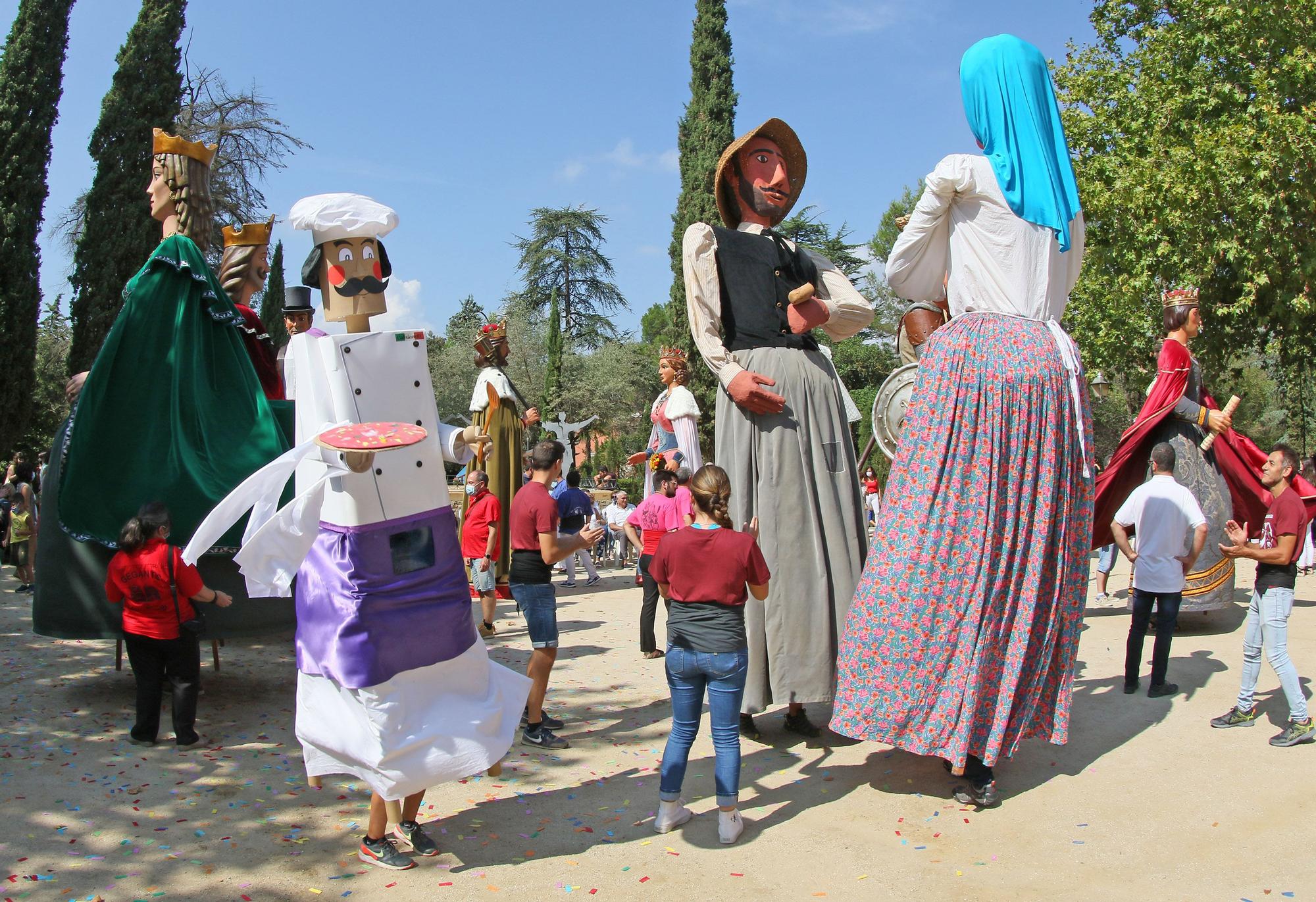 Festa dels 40 anys del gegants reis a Sallent