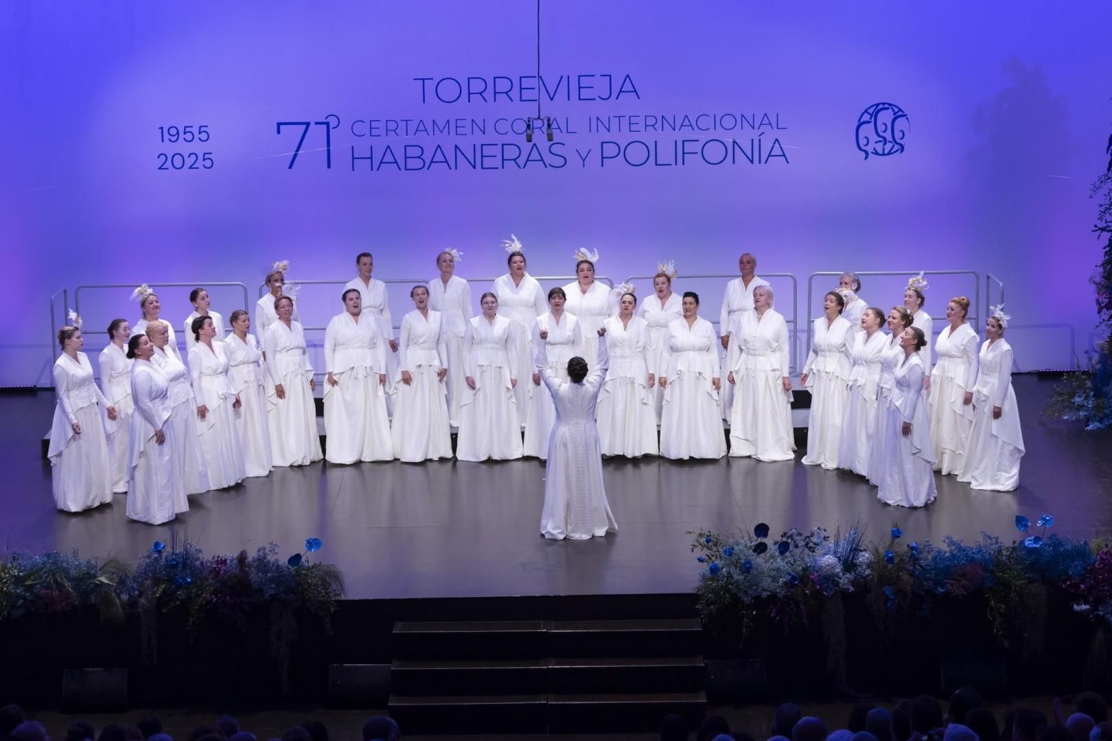 Así fue la clausura del Certamen de Habaneras en Torrevieja
