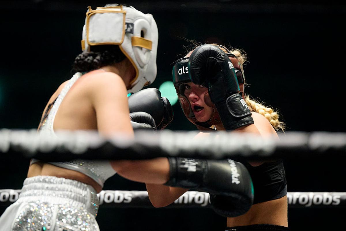 Marta Díaz y Tatiana Kaer nos dejaron un combate entretenido en La Velada del Año