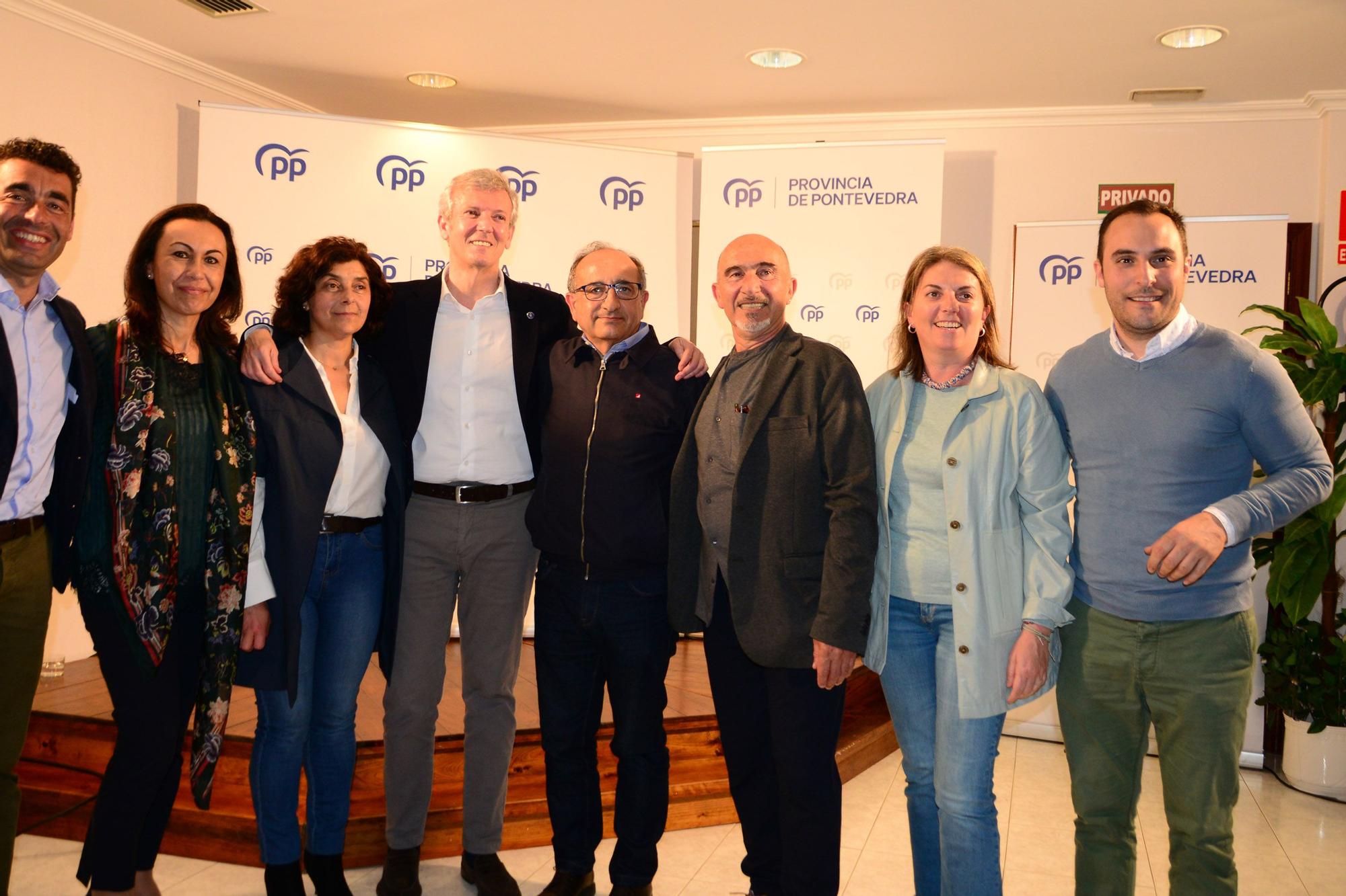 La presentación de la candidatura del PP de Bueu a las elecciones municipales 2023