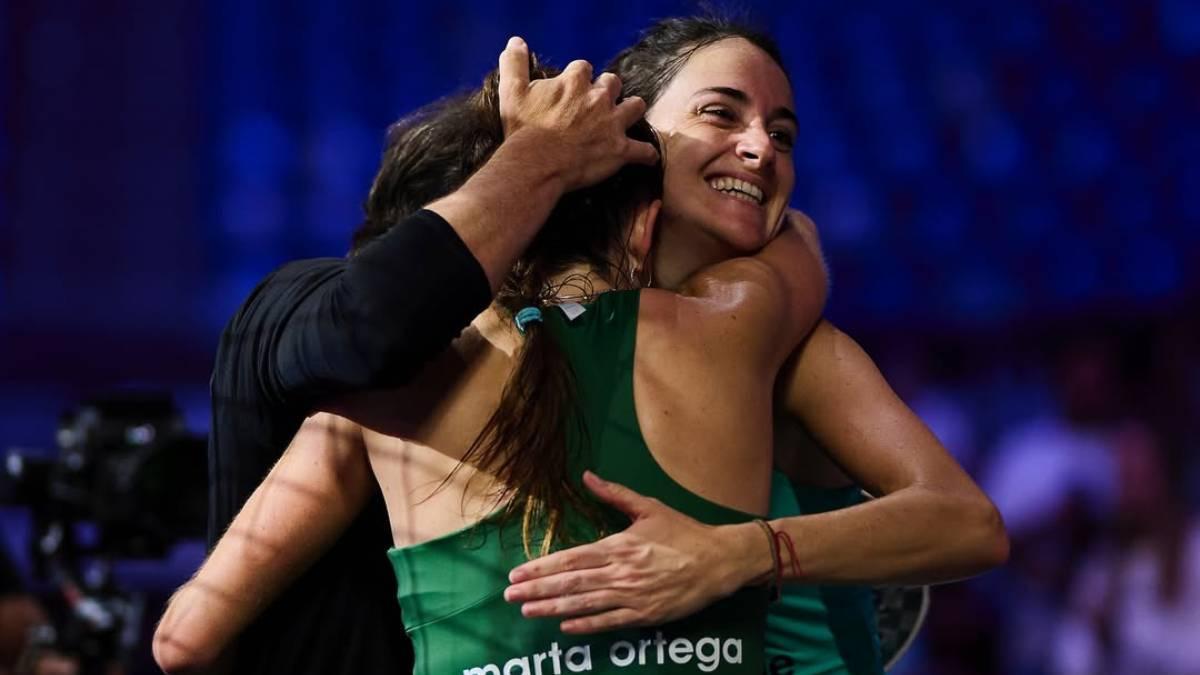 Tamara y Martita, felices con el pase a semifinales
