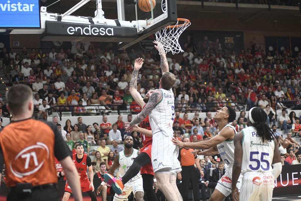 Todas las imágenes de la semifinal de la Supecopa entre el UCAM Murcia y el Unicaja