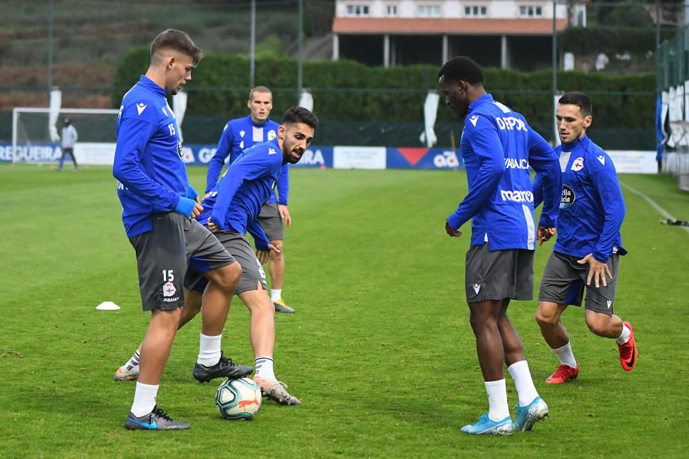 El Deportivo regresa a los entrenamientos para preparar la visita del Elche