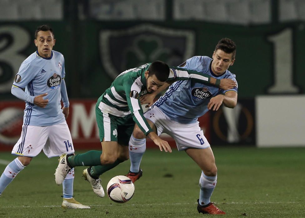 Europa League | El Panathinaikos - Celta, en fotos