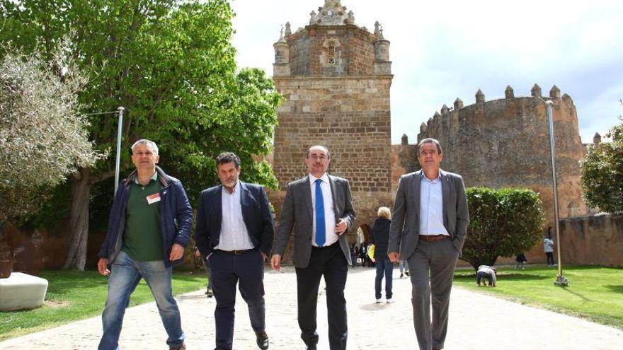 Lambán reclama la apertura del Parador de Veruela al Gobierno central