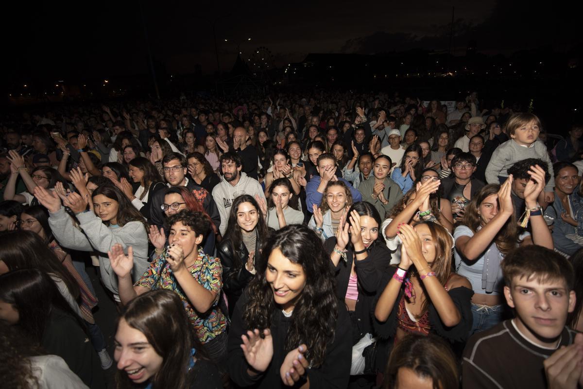 Concierto de La La Love You en el muelle de trasatlánticos