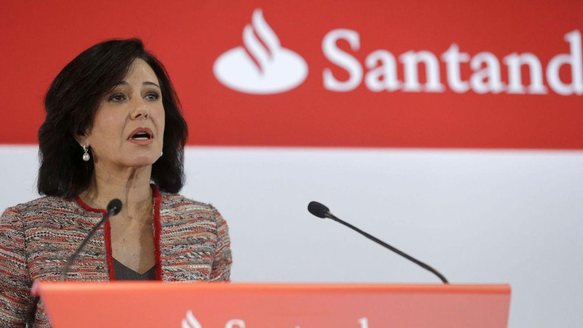 El Banco Santander ganó 7.316 millones hasta septiembre, un 25 % más