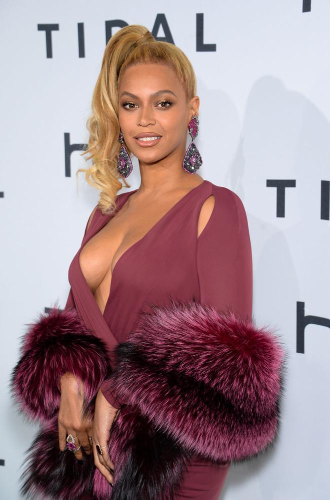 El look de Beyoncé en el concierto de Tidal