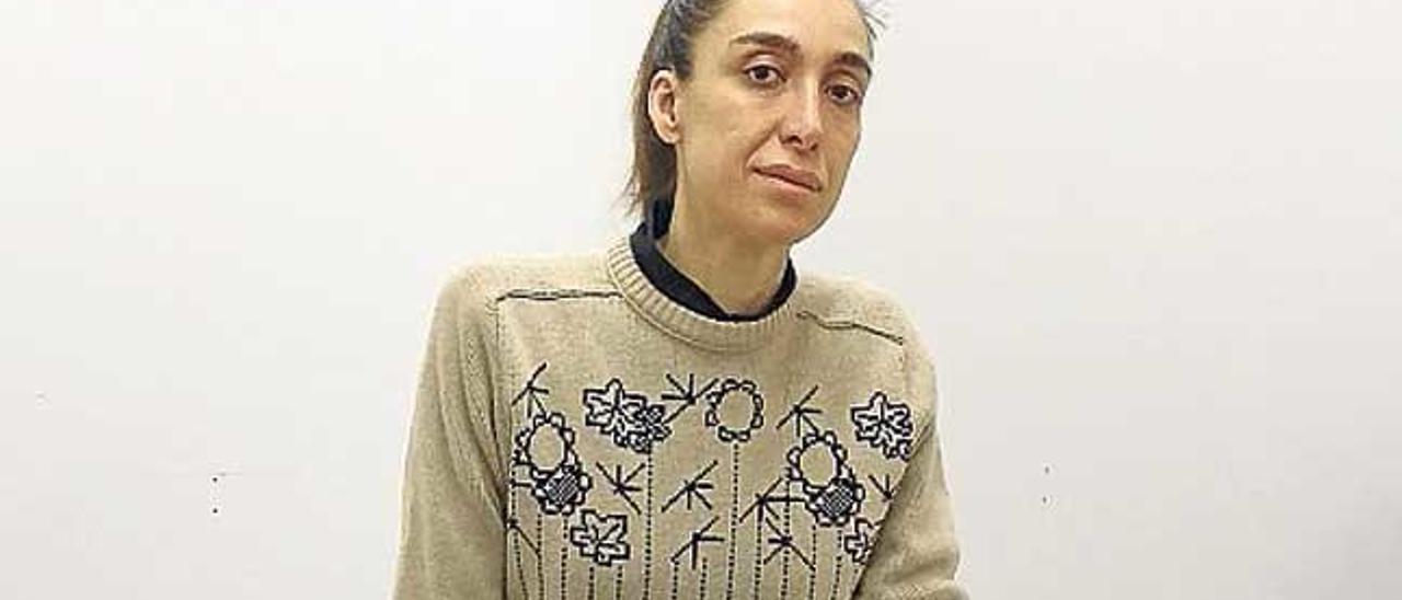 Catalina Carrasco, en el CAC.