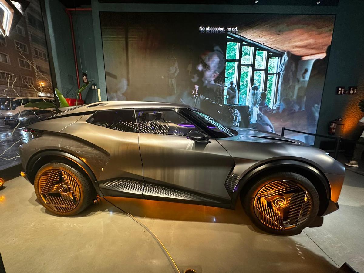 La marca también expone su último concept car, el Cupra Tindaya