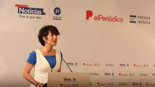 Elma Saiz destaca en Pamplona que Salvador Illa ha promovido la política de reencuentro en Catalunya