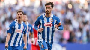 Javi Puado fue el autor del gol del Espanyol ante el Atlético de Madrid