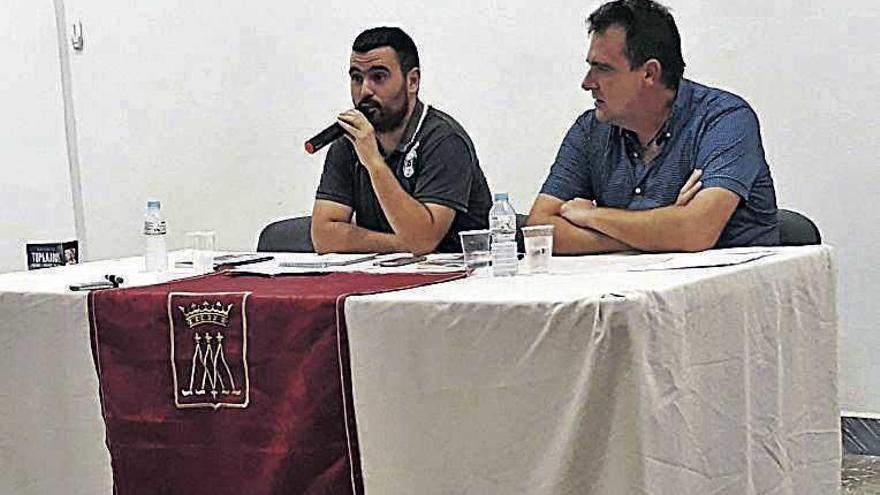 Imagen de la presentación del libro en la Casa de Cultura.