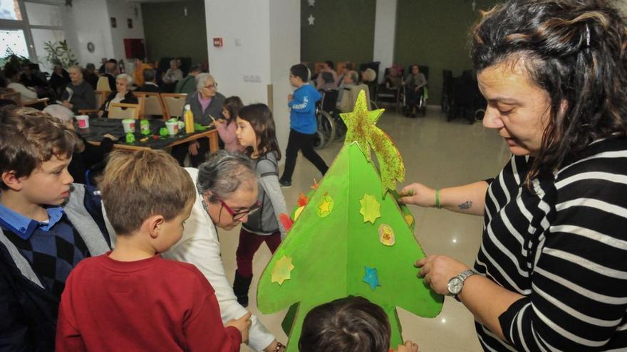 Una edición pasada de los campamentos de Navidad de Vilagarcía. | Iñaki Abella