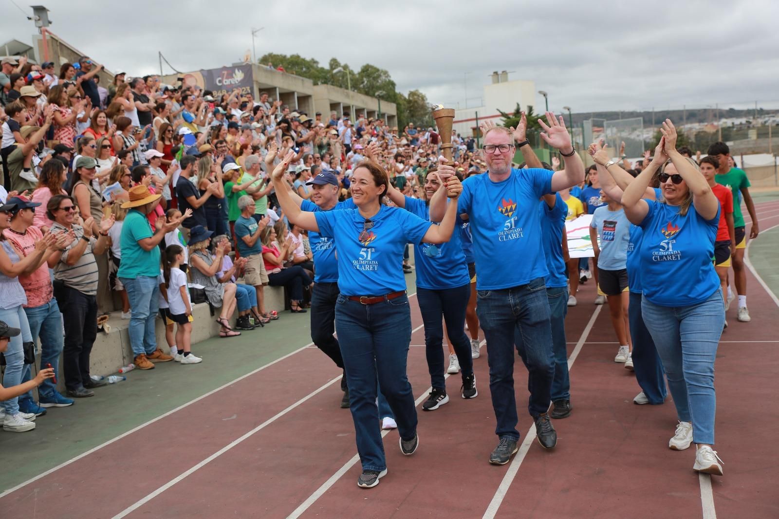 Acto inaugural de la LI Olimpiada del Colegio Claret