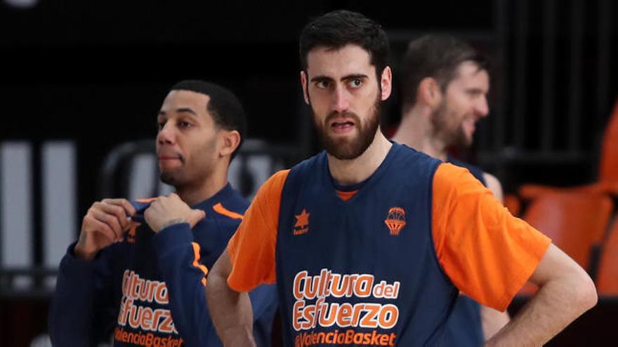 Joan Sastre, durante un entrenamiento.