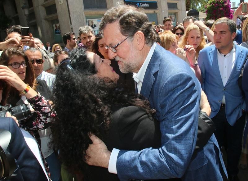 Mariano Rajoy inicia la precampaña en Málaga