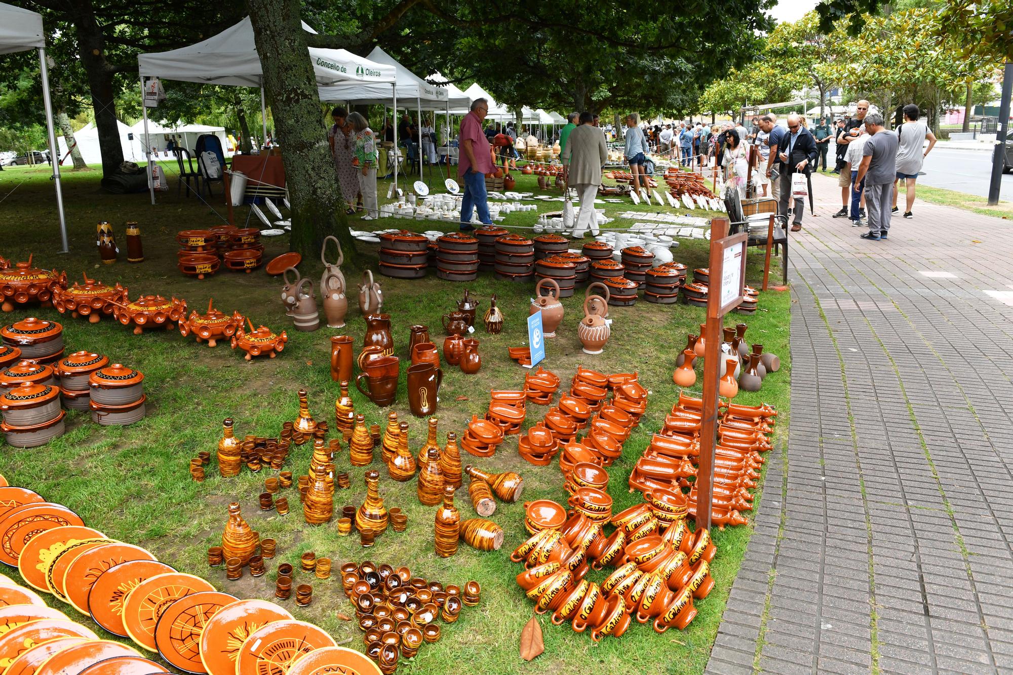 Inauguración de la Feira de Olería Alfaroleiros