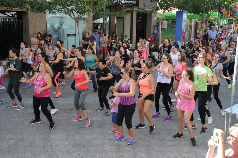 La Alberca se pone en forma a ritmo de zumba