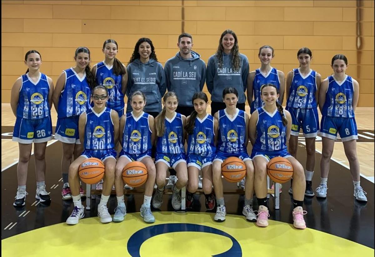 L'equip del Sedis La Lola present a Tarragona, i el cos tècnic