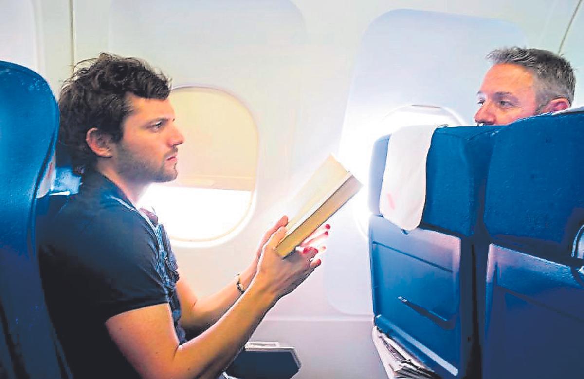 Ejemplo de un instante mentiroso obtenido durante un vuelo