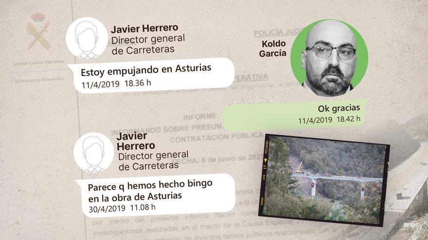 Hay dos obras asturianas en el caso de corrupción en la cúpula del PSOE y así fueron las conversaciones de Koldo para amañarlas: &quot;Hemos hecho bingo en Asturias&quot;